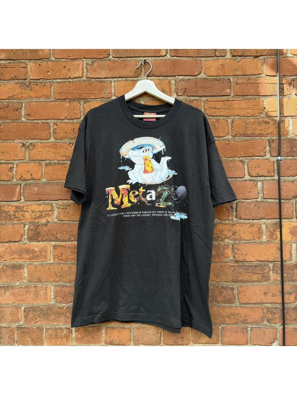 meta zoo Dbruze sewer alligator t shirt XL